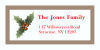 Mistletoe Christmas Address Labels 2